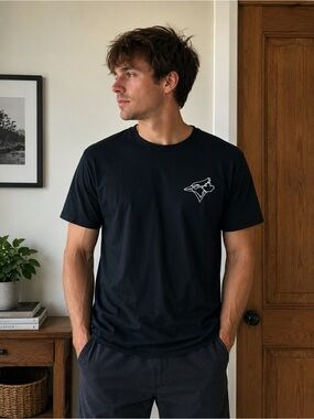 Genuine Merchandise Black Short-Sleeve Toronto Blue Jays shirt size M
